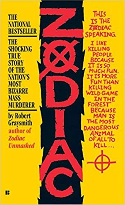 zodiac killer books