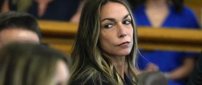 A photo of karen read in court