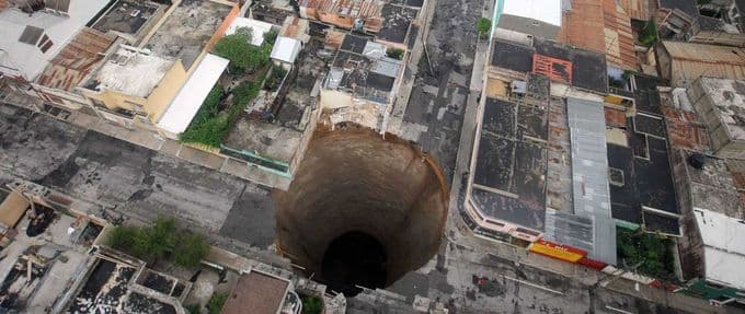 Strange Sinkhole Stories
