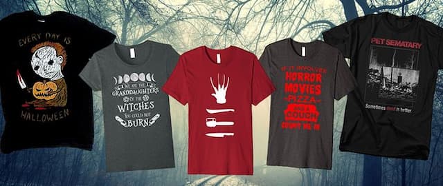 9 Horror Shirts for a Twisted Spring
