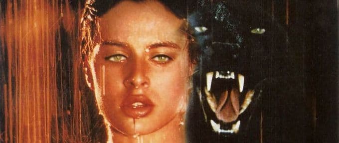 woman and panther from cat people 1982